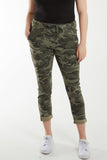 Magic Super Stretch Camouflage Print Trousers For Women  - Dropwear