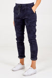 Magic Super Stretch Camouflage Print Trousers For Women  - Dropwear