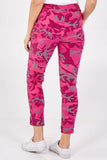 Magic Super Stretch Camouflage Print Trousers For Women  - Dropwear