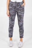 Stone Magic Super Stretch Camouflage Print Trousers For Women ONE SIZE - Dropwear
