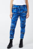 Magic Super Stretch Camouflage Print Trousers For Women  - Dropwear