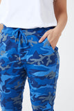 Magic Super Stretch Camouflage Print Trousers For Women  - Dropwear