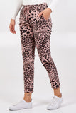 Magic Super Stretch Leopard Print Trousers For Women  - Dropwear
