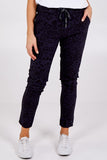 Magic Super Stretch Leopard Print Trousers For Women  - Dropwear
