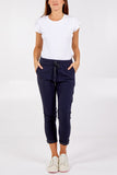 Magic Plain Super Stretch Crushed Trousers For Women  - Dropwear