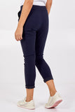Magic Plain Super Stretch Crushed Trousers For Women  - Dropwear
