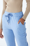 Magic Plain Super Stretch Crushed Trousers For Women  - Dropwear