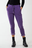 Magic Plain Super Stretch Crushed Trousers For Women  - Dropwear