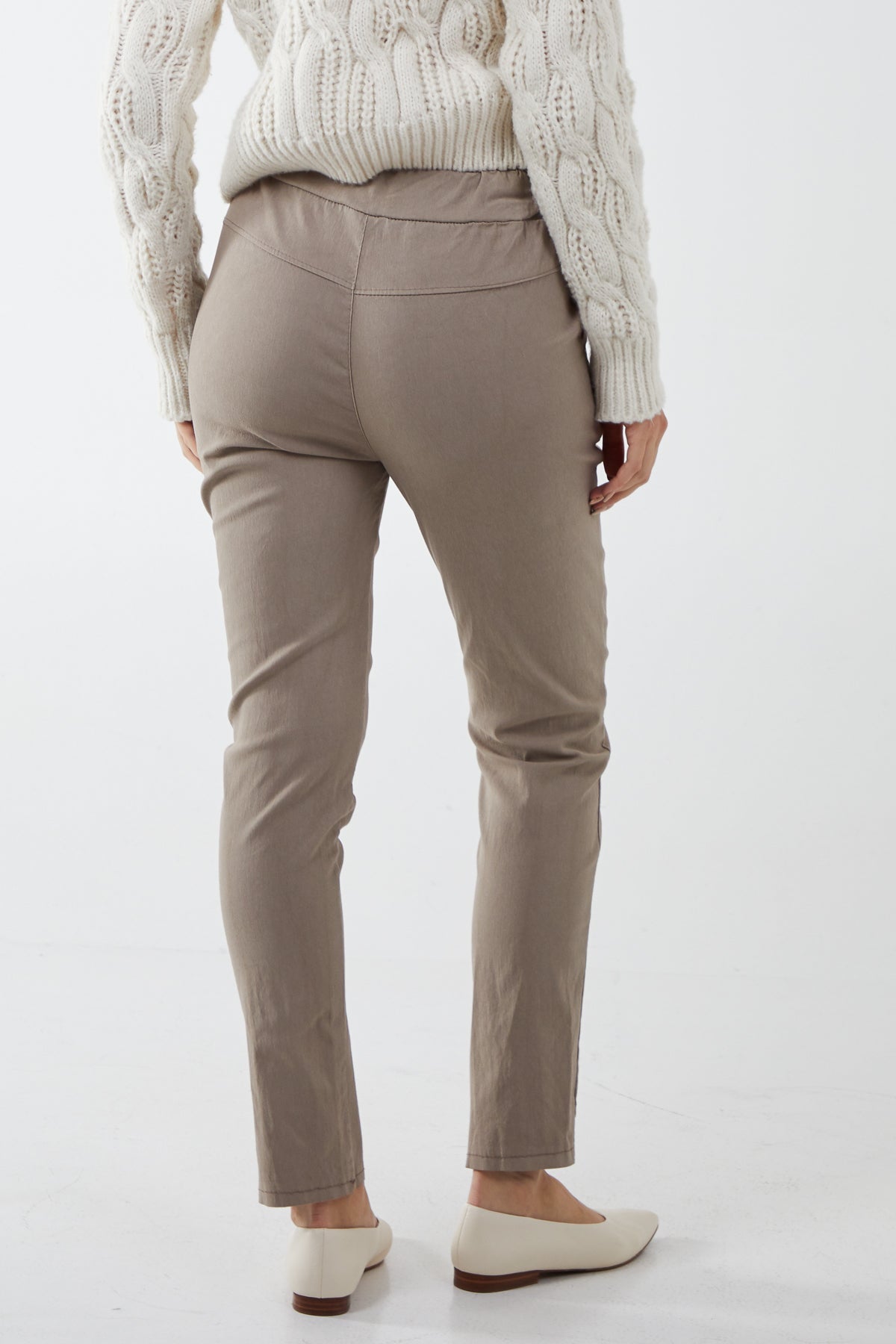 Magic Plain Smart Non-Crush Trouser For Women  - Dropwear