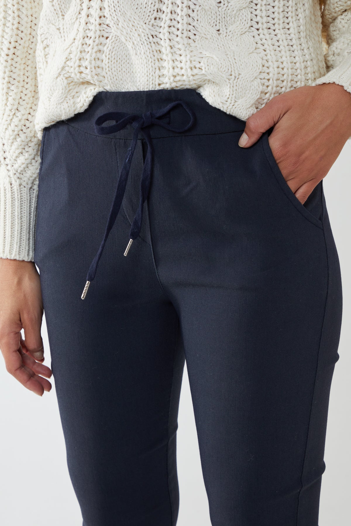 Chocolate Magic Plain Smart Non-Crush Trouser (Extra Large) For Women XL/XXL - Dropwear