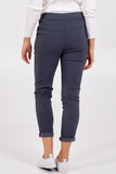 Slate Magic Plain Smart Non-Crush Trouser For Women ONE SIZE - Dropwear