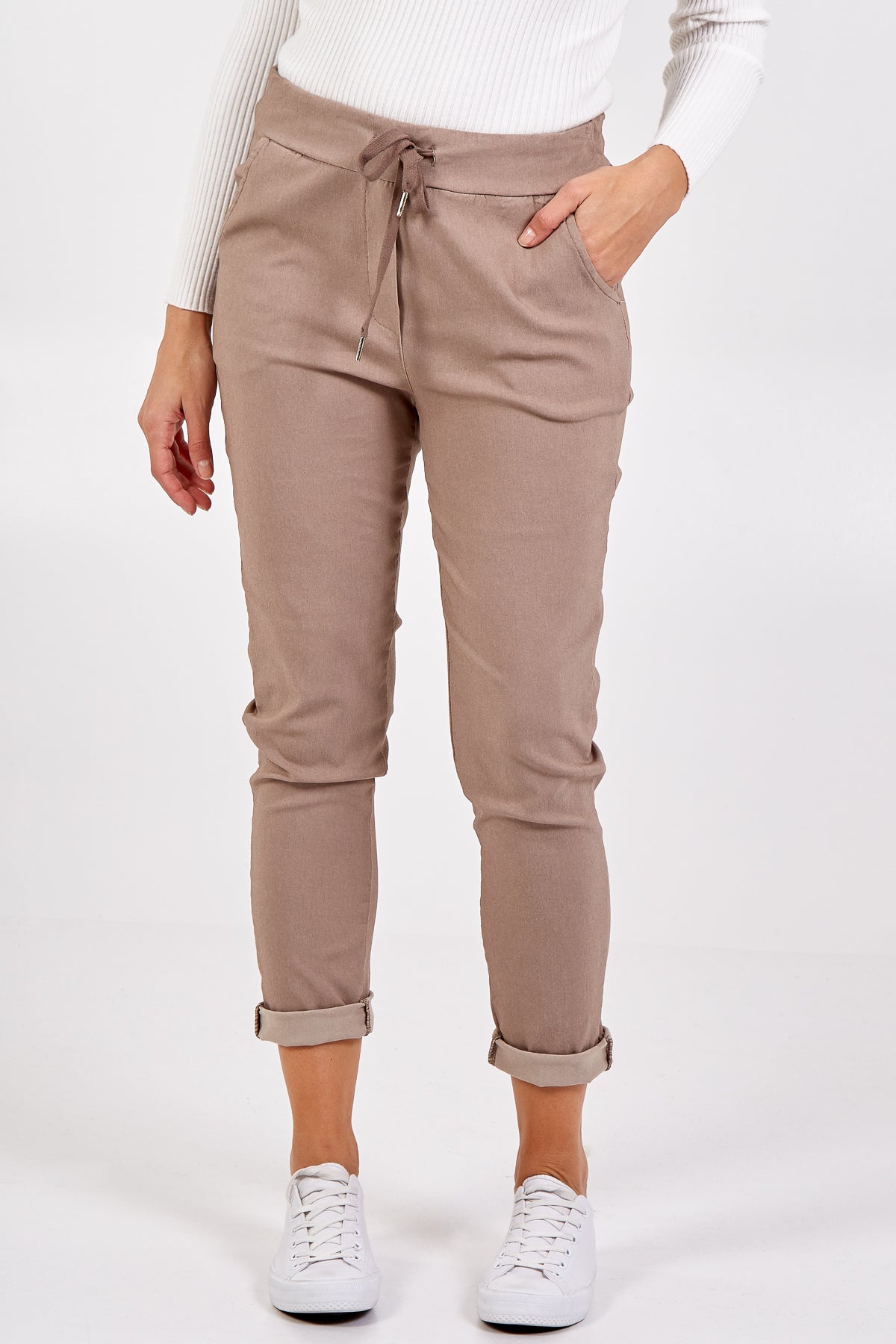 Magic Plain Smart Non-Crush Trouser For Women  - Dropwear