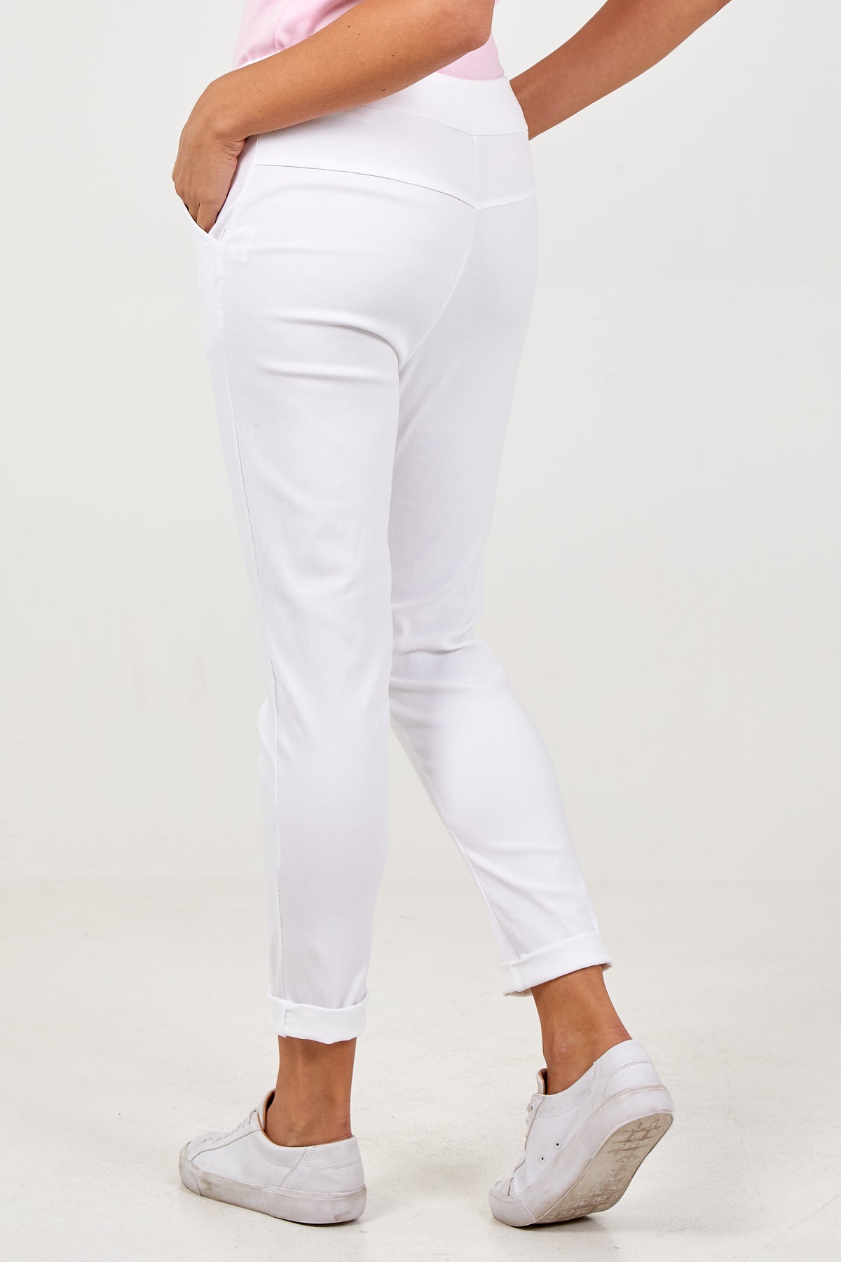 Magic Plain Smart Non-Crush Trouser For Women  - Dropwear