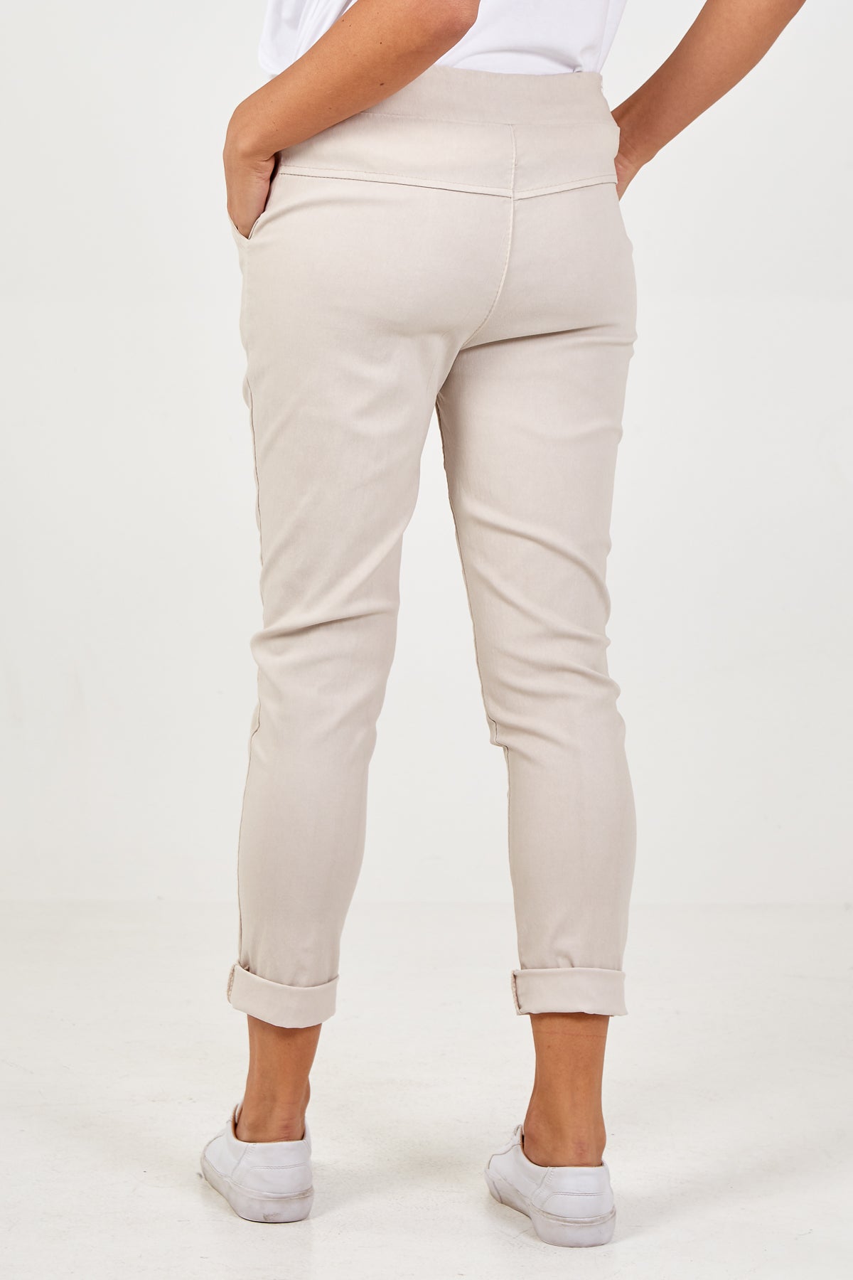 Magic Plain Smart Non-Crush Trouser (Extra Large) For Women  - Dropwear