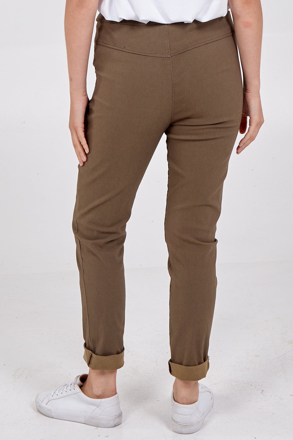 Magic Plain Smart Non-Crush Trouser For Women  - Dropwear