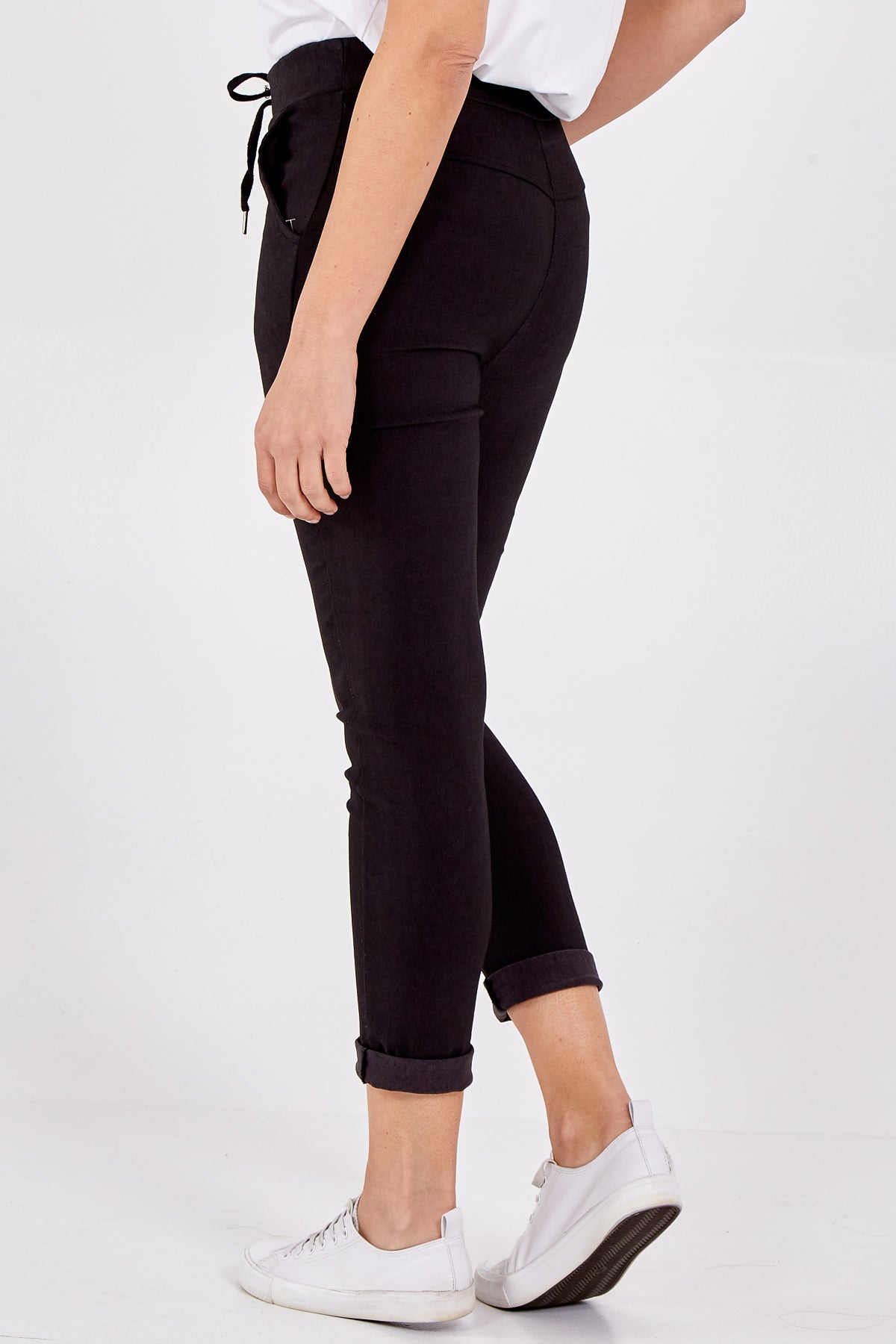 Magic Plain Smart Non-Crush Trouser For Women  - Dropwear