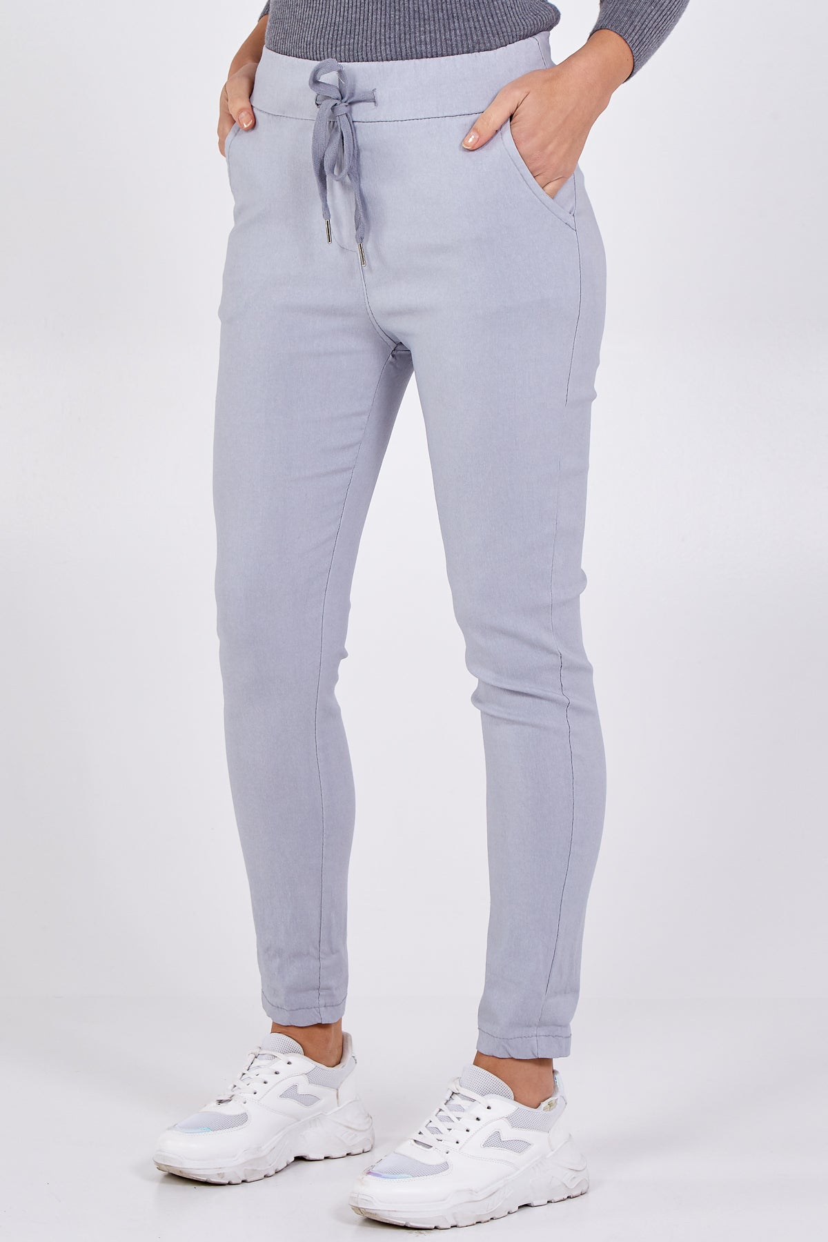 Magic Plain Smart Non-Crush Trouser For Women  - Dropwear