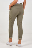 Lime Magic Plain Smart Non-Crush Trouser For Women ONE SIZE - Dropwear