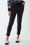 Black Magic Plain Smart Non-Crush Trouser (Extra Large) For Women XL/XXL - Dropwear