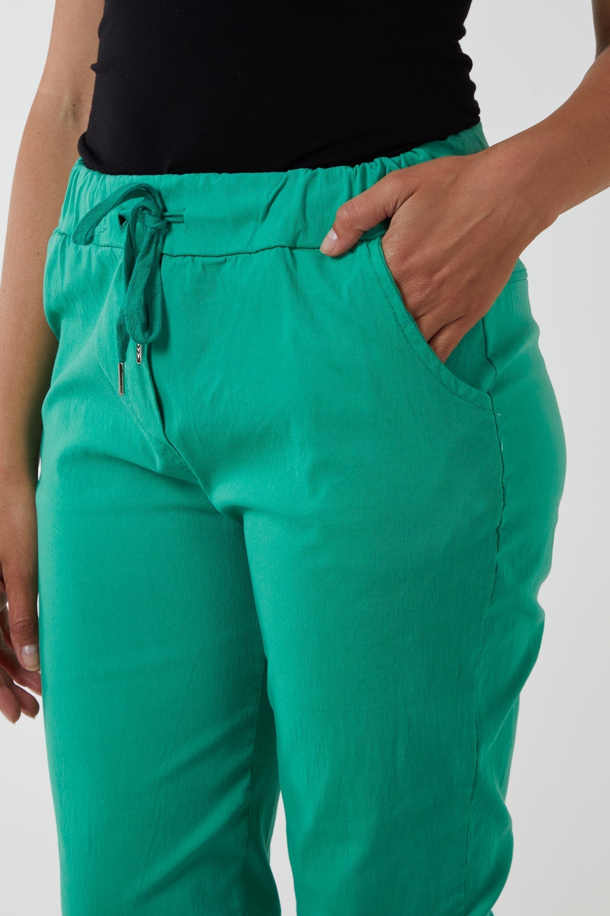 Magic Plain Smart Non-Crush Trouser (Extra Large) For Women  - Dropwear