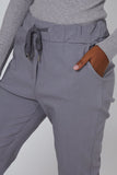 Mocha Magic Plain Smart Non-Crush Trouser (Extra Large) For Women XL/XXL - Dropwear
