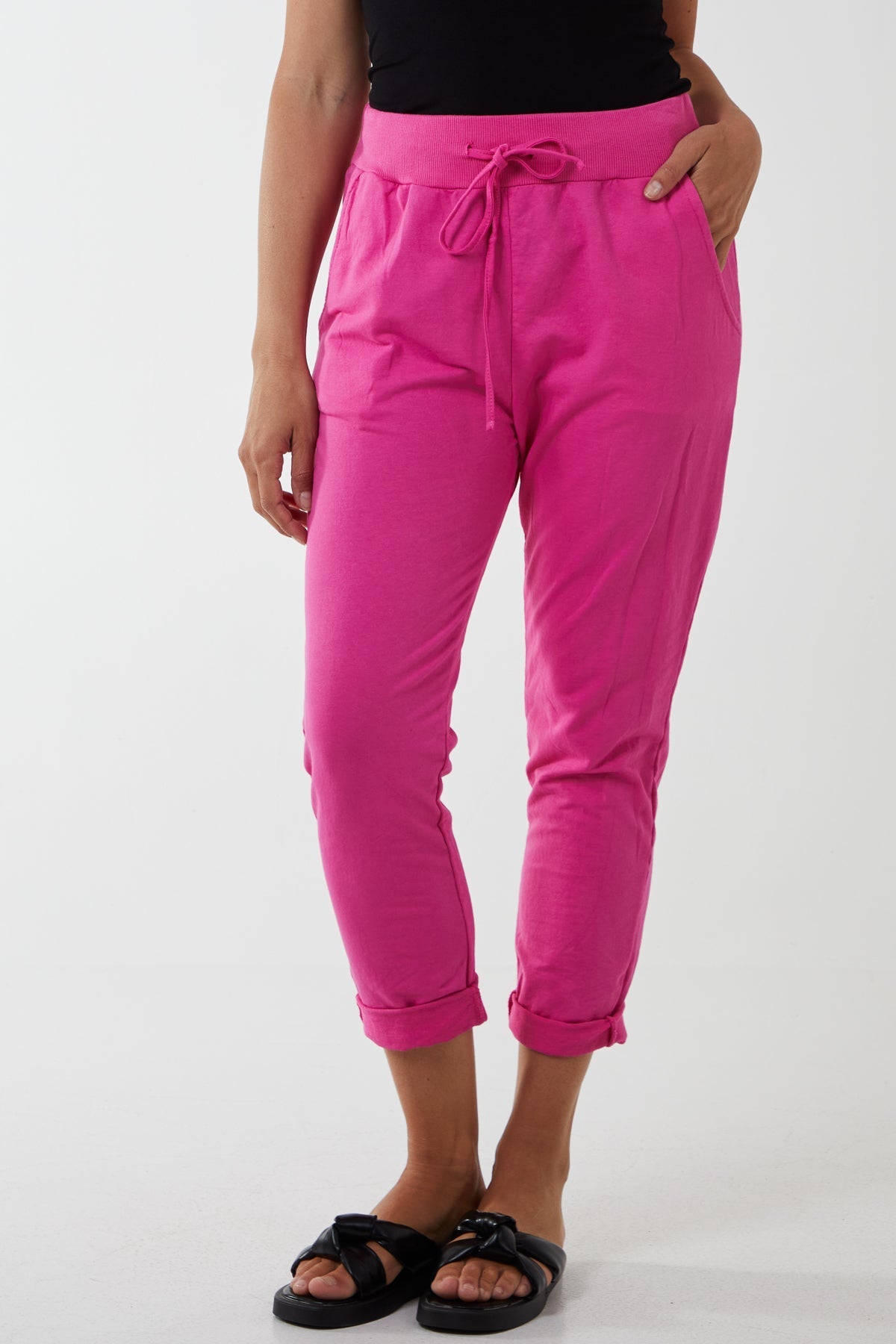 Magic Plain Smart Non-Crush Trouser (Extra Large) For Women  - Dropwear