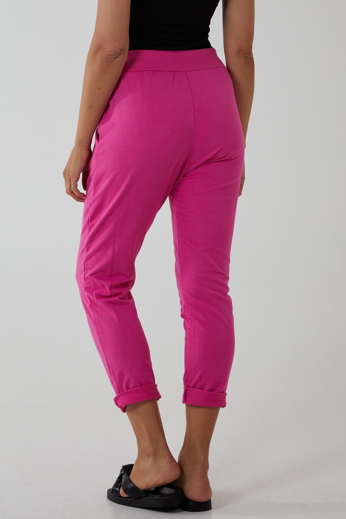 Magic Plain Smart Non-Crush Trouser (Extra Large) For Women  - Dropwear
