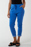 Magic Plain Smart Non-Crush Trouser (Extra Large) For Women  - Dropwear