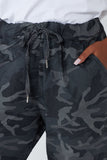 Navy Magic Camouflage Trousers (Extra Large) For Women XL-XXL - Dropwear