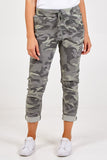 Light Grey Magic Camouflage Trousers (Extra Large) For Women XL-XXL - Dropwear