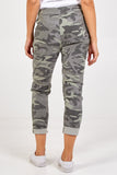 Fuchsia Magic Camouflage Trousers (Extra Large) For Women XL-XXL - Dropwear