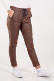 Magic Stretch PU Coated Trousers (Extra Large) For Women  - Dropwear