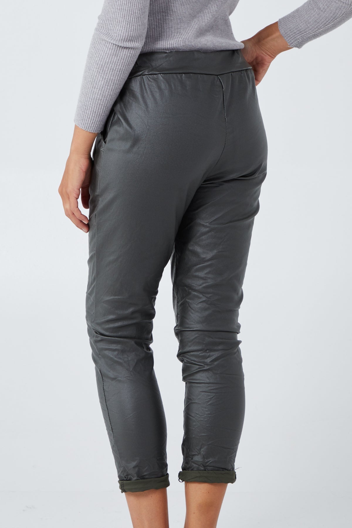 Magic Stretch PU Coated Trousers (Extra Large) For Women  - Dropwear