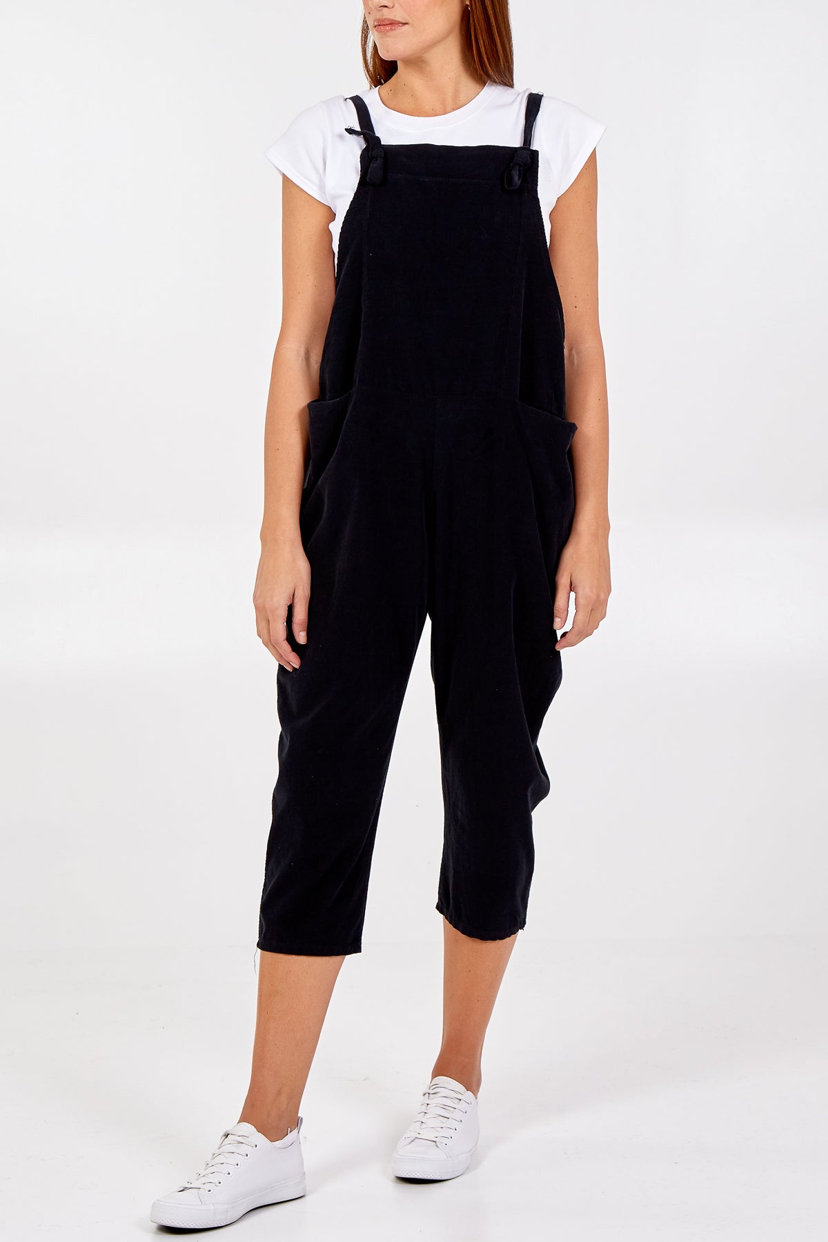 Baby Corduroy Two Pocket Dungaree For Women  - Dropwear