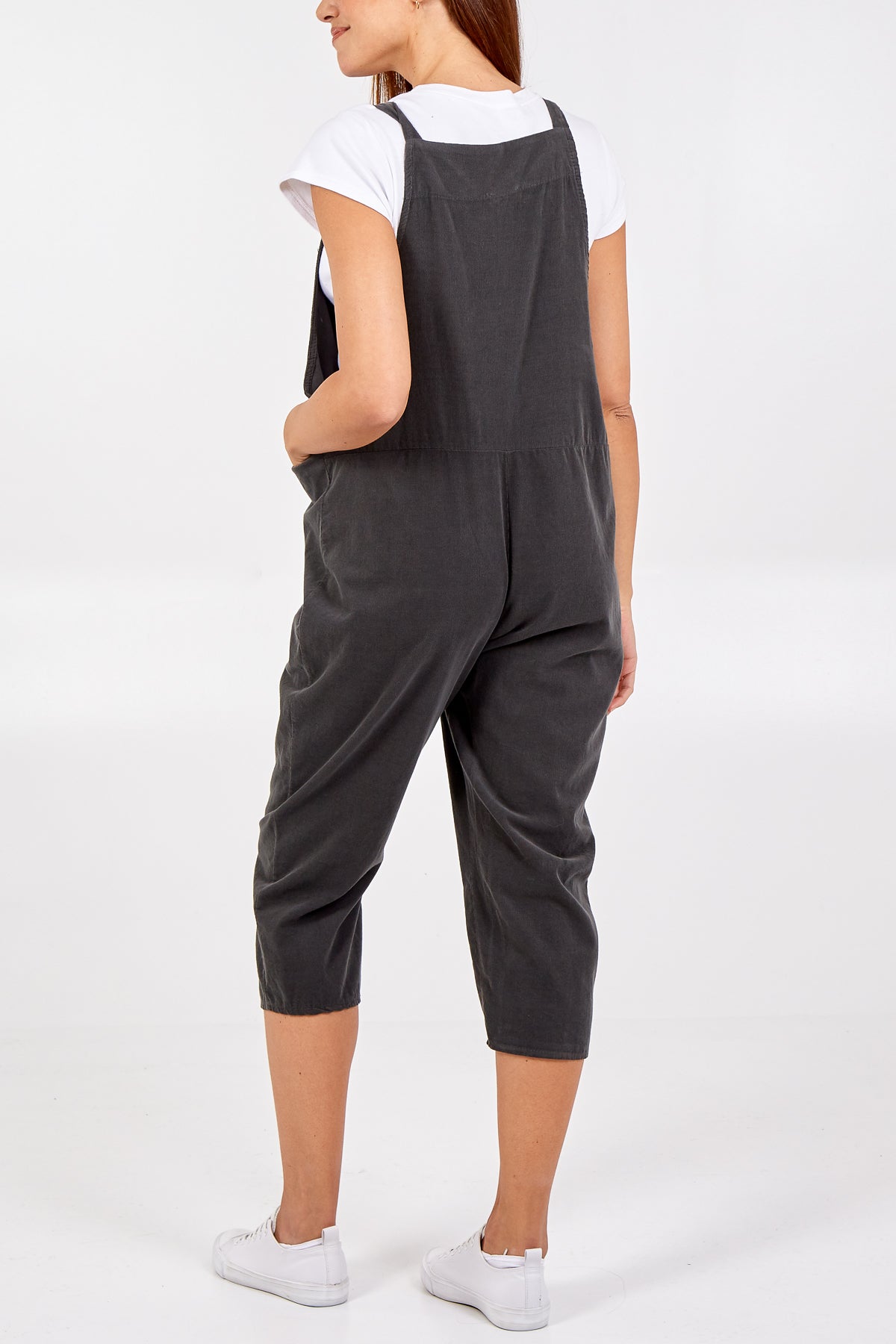 Baby Corduroy Two Pocket Dungaree For Women  - Dropwear