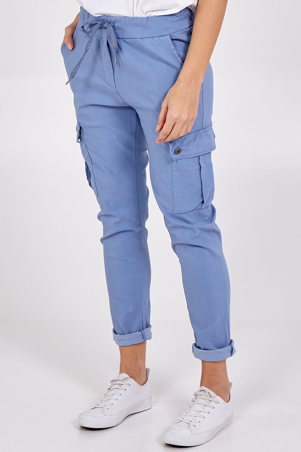 Magic Super Stretch Cargo Trousers For Women  - Dropwear