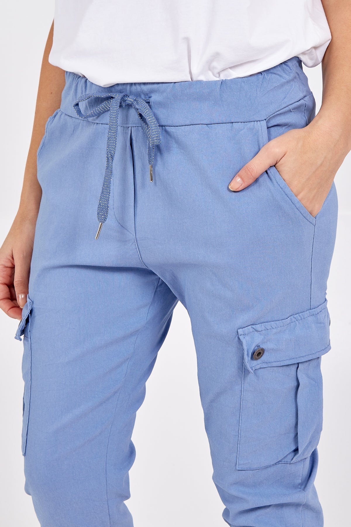 Magic Super Stretch Cargo Trousers For Women  - Dropwear