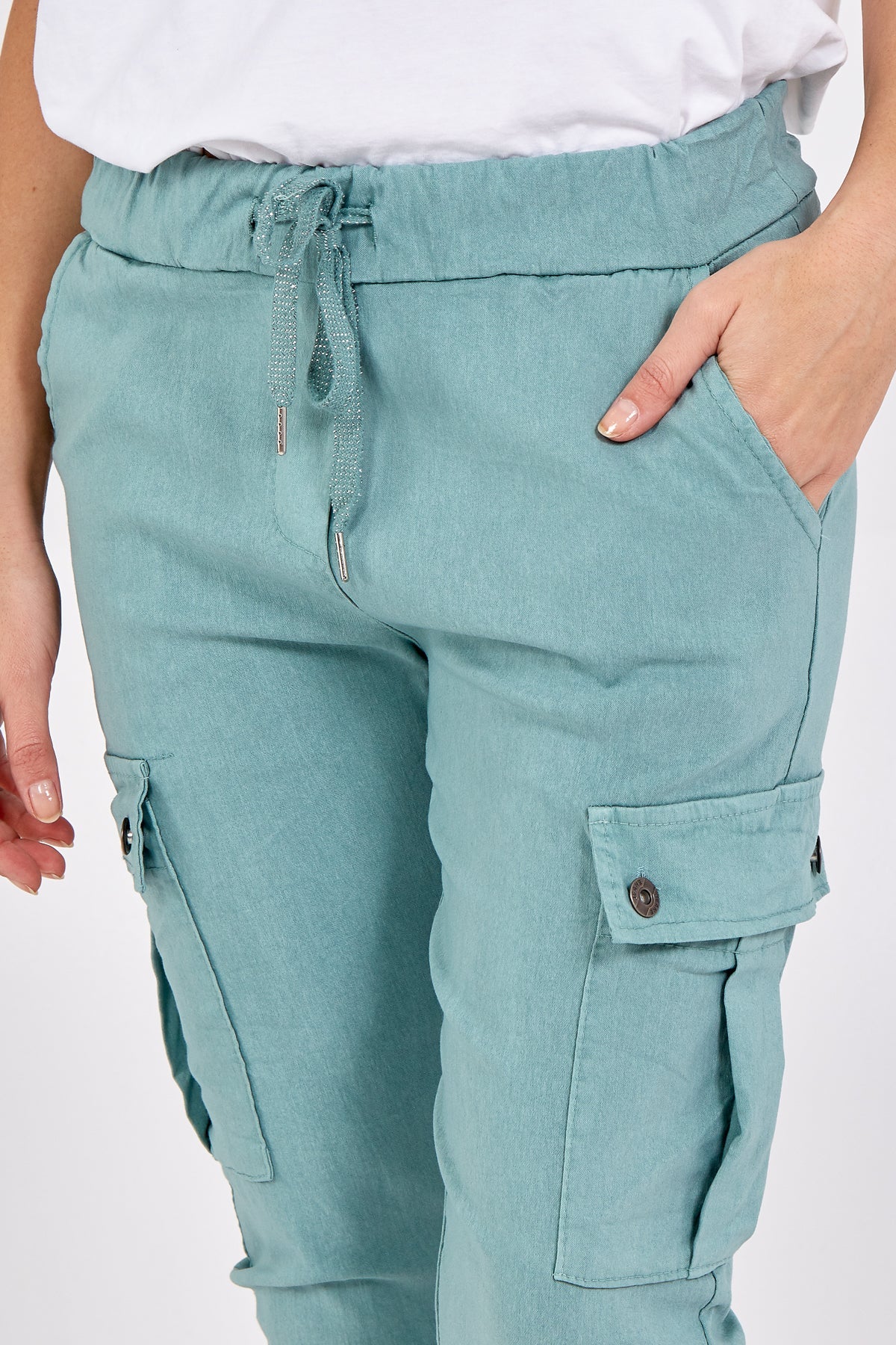 Magic Super Stretch Cargo Trousers For Women  - Dropwear