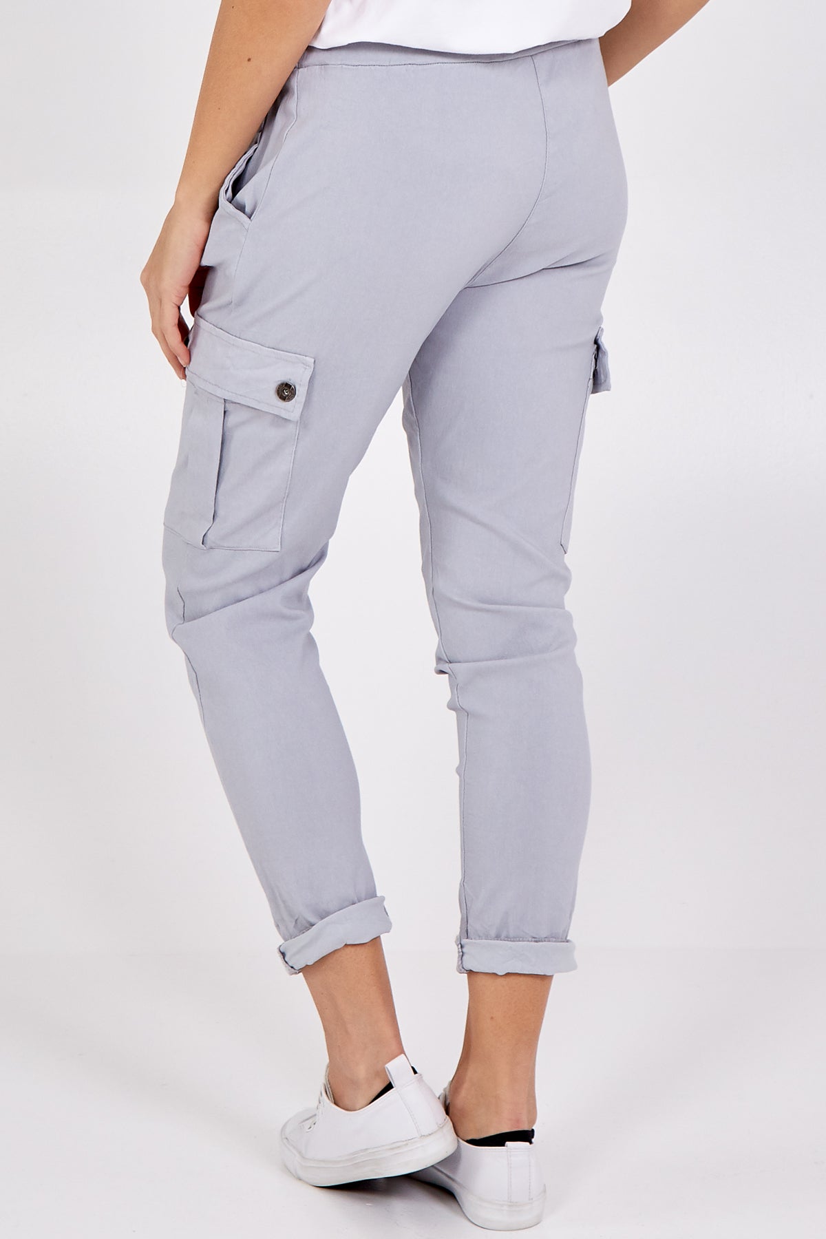 Denim Magic Super Stretch Cargo Trousers For Women ONE SIZE - Dropwear