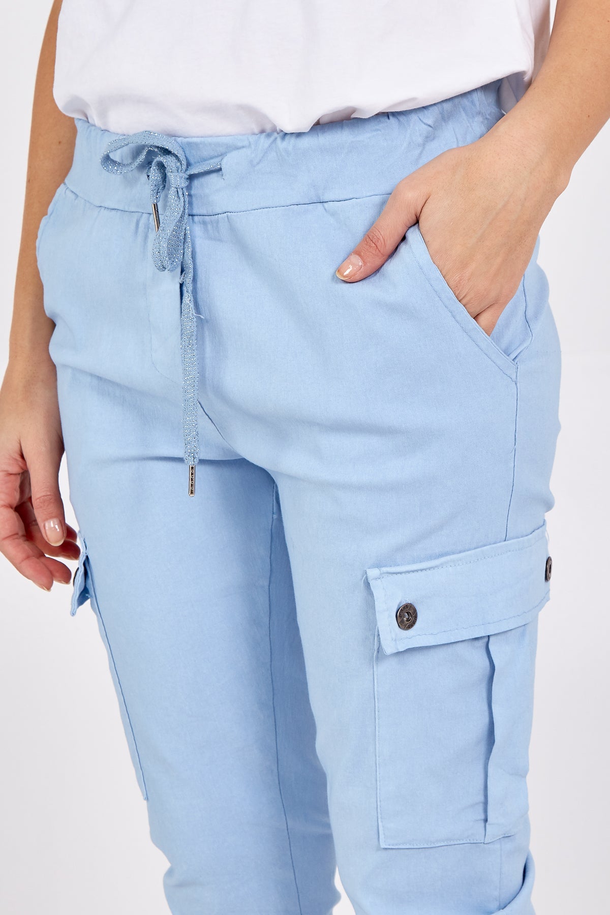 Magic Super Stretch Cargo Trousers For Women  - Dropwear