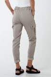 White Magic Super Stretch Cargo Trousers For Women ONE SIZE - Dropwear