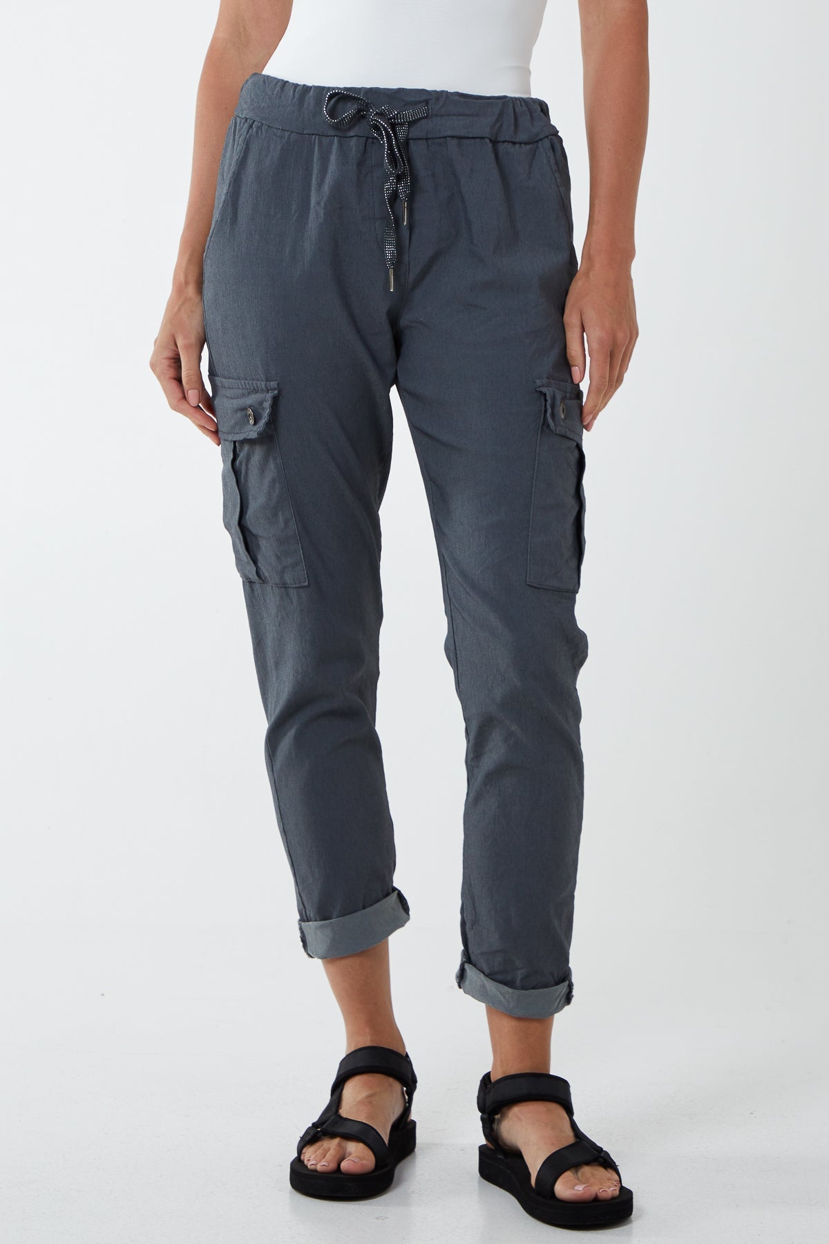Magic Super Stretch Cargo Trousers For Women  - Dropwear