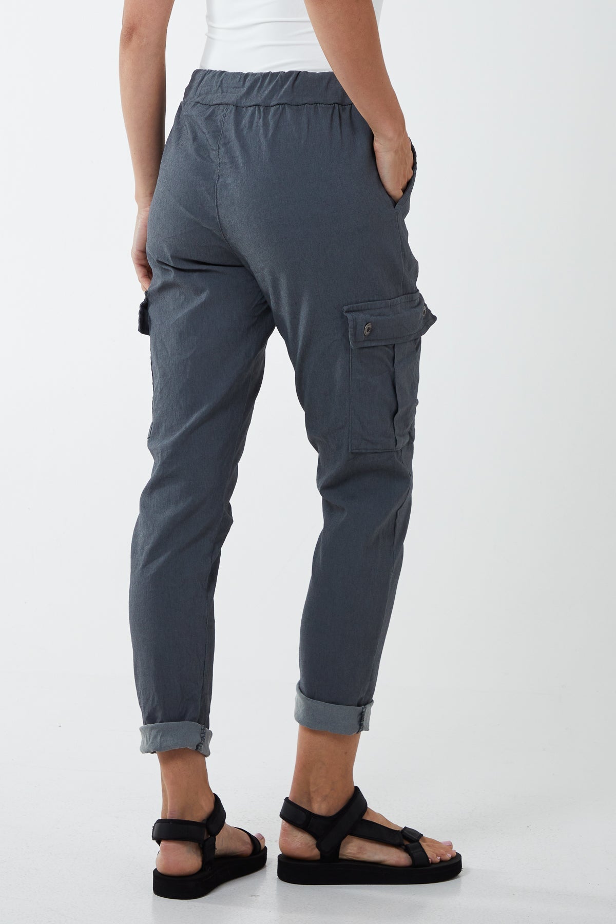 Magic Super Stretch Cargo Trousers For Women  - Dropwear