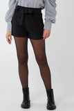 Tan Paperbag Shorts For Women MEDIUM - Dropwear