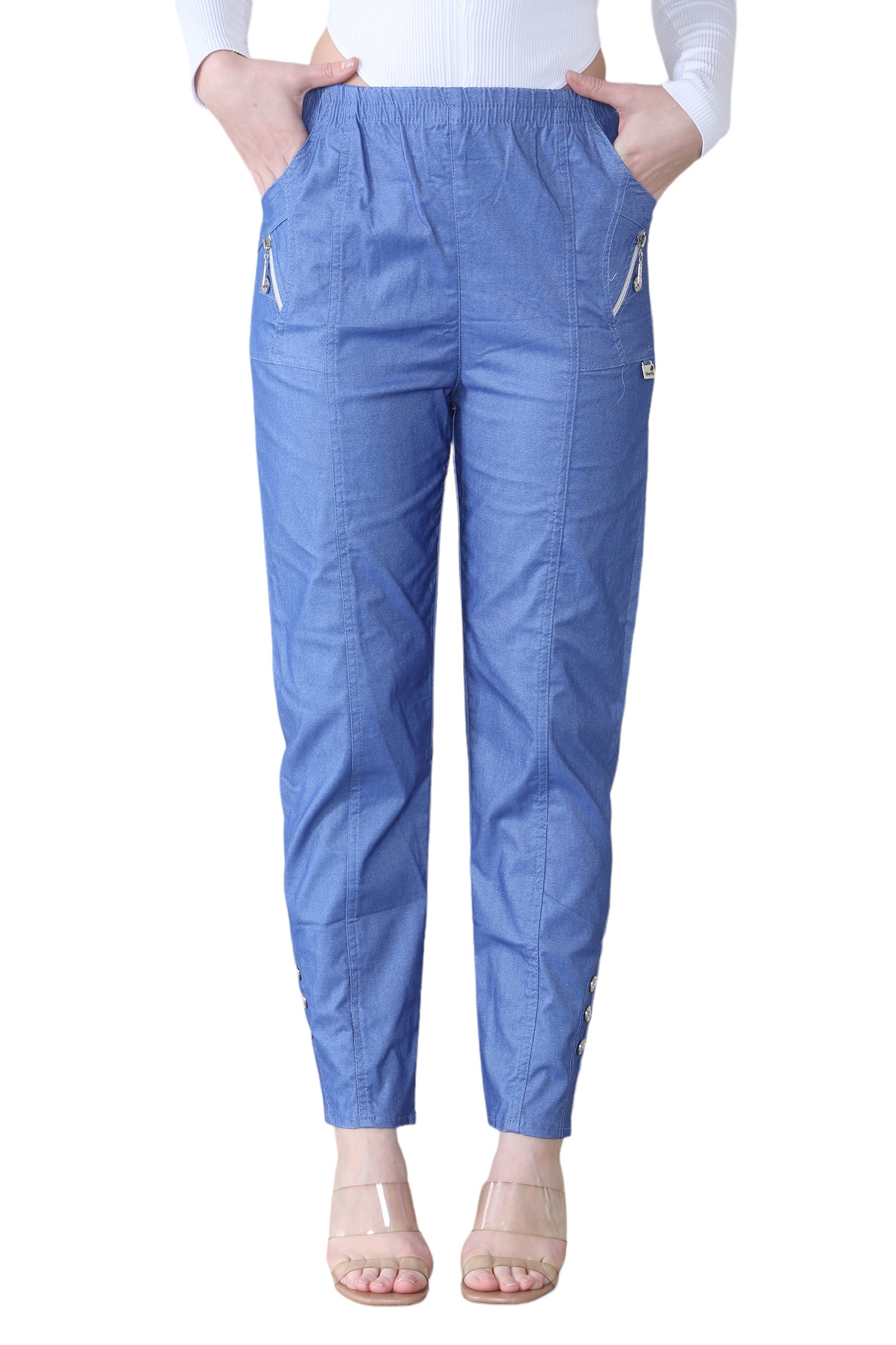 Black Full Length Cherry Berry Long Pants Women Trousers For Women 18 - Dropwear