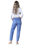 Black Full Length Cherry Berry Long Pants Women Trousers For Women 22 - Dropwear