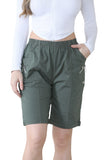 Black Cherry Berry Short Pants For Women 18 - Dropwear
