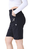 Dusky Pink Cherry Berry Short Pants For Women 16 - Dropwear