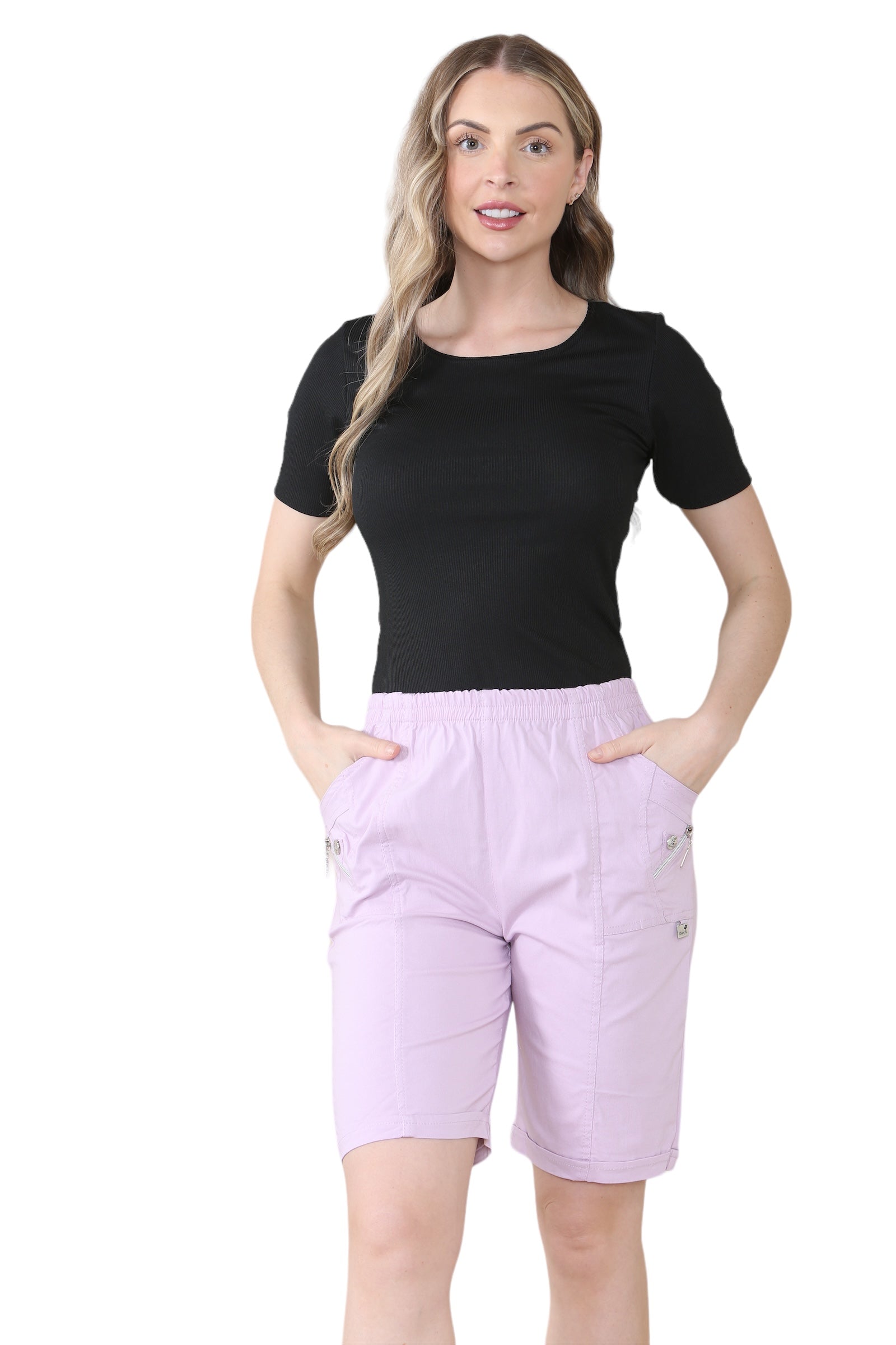 Grey Cherry Berry Short Pants For Women 16 - Dropwear