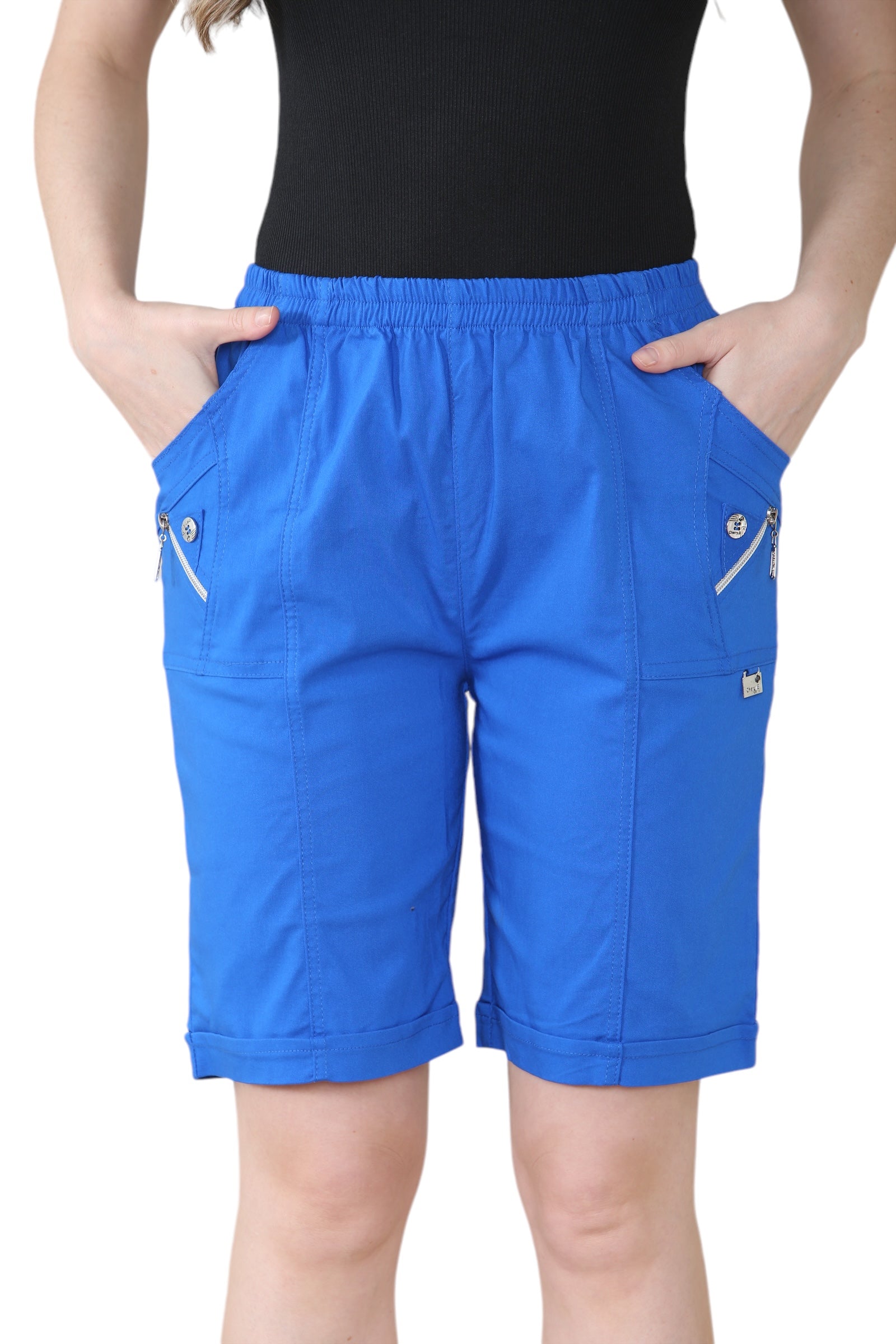 Jade Green Cherry Berry Short Pants For Women 20 - Dropwear